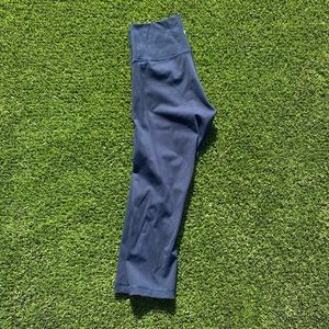 Lululemon dark navy align pant 21” crop